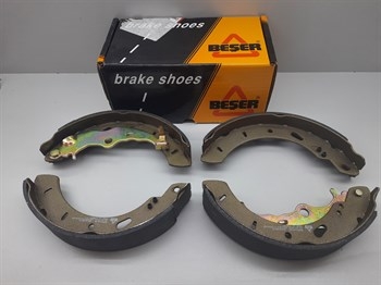 Ford Courier 2014-2022 Arka Fren Balatası (Kampana Tip) Beşer Marka