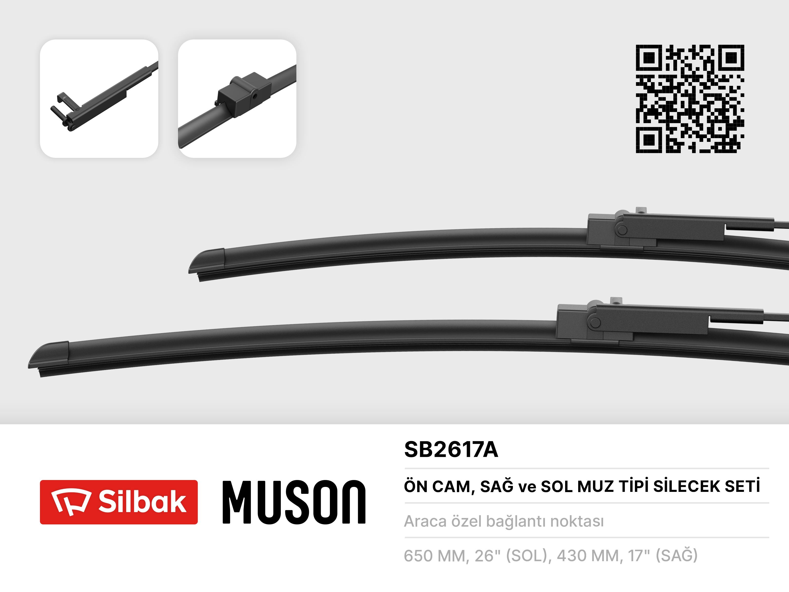 Ford Focus 2004-2011 Ön Silecek Süpürgesi SİLBAK Marka