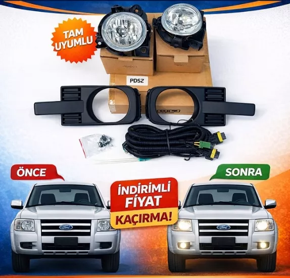 Ford Ranger 2006-2012 Sis Far Kiti Komple SAĞ-SOL 