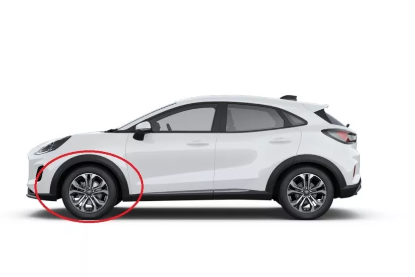 Ford Puma 2020- Ön Çamurluk Ağız Bakalit (Dodik) 