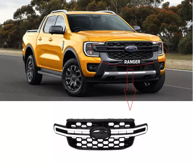 Ford Ranger 2021-2025 Ön Tampon Panjuru Wildtrak 