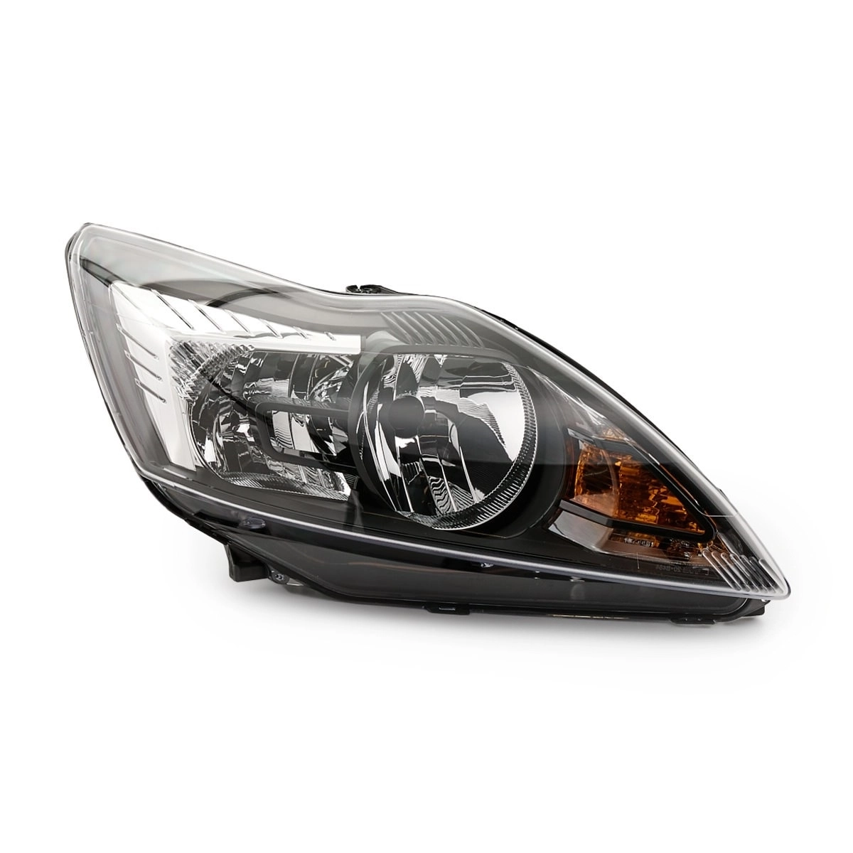 Ford Focus 2009-2011 Ön Sağ Far Komple (Siyah Zemin) HMPX Marka