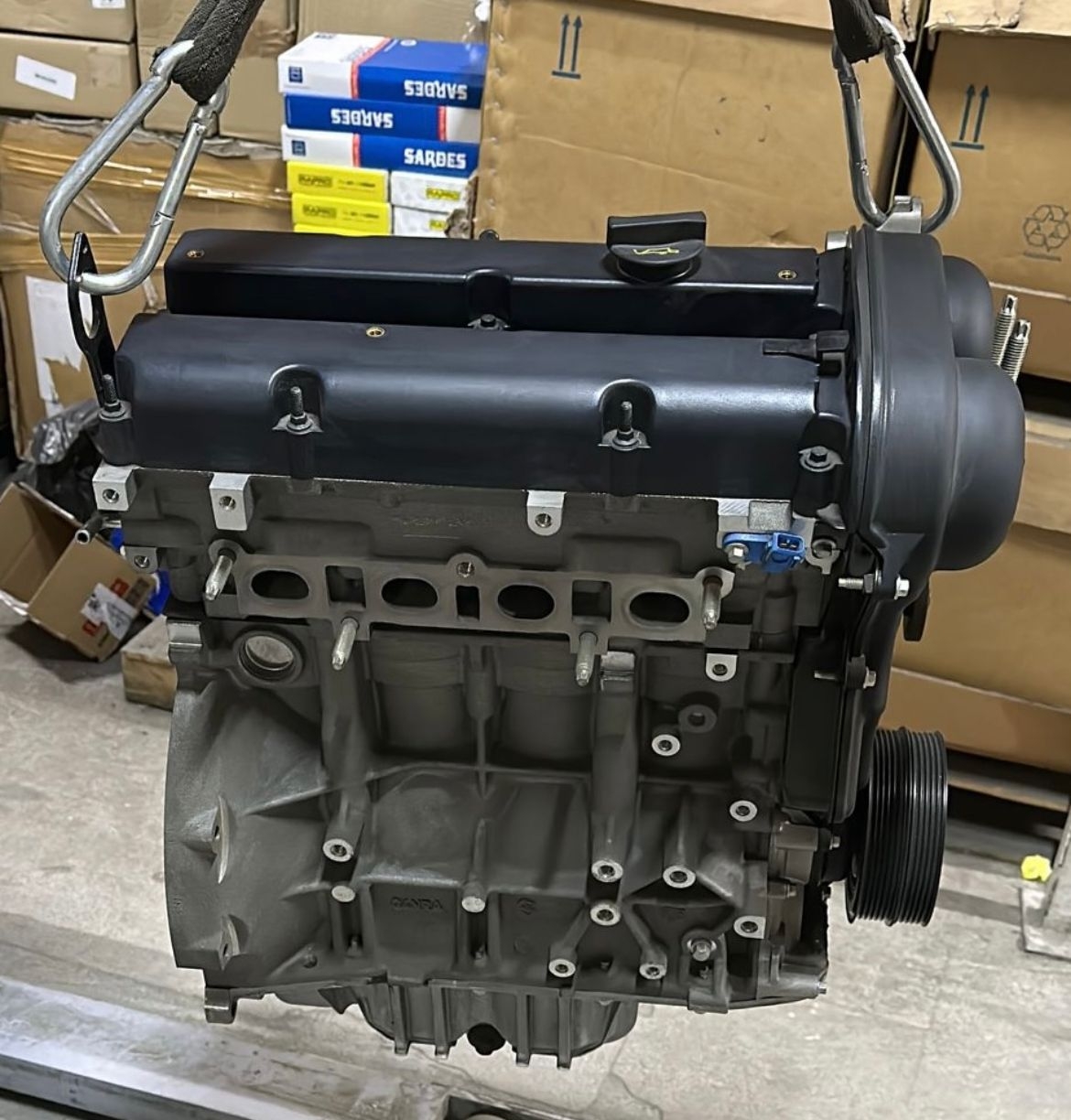 Ford Fiesta 2009-2013 Servis Motoru Komple 1.4 Benzinli ORJİNAL Marka